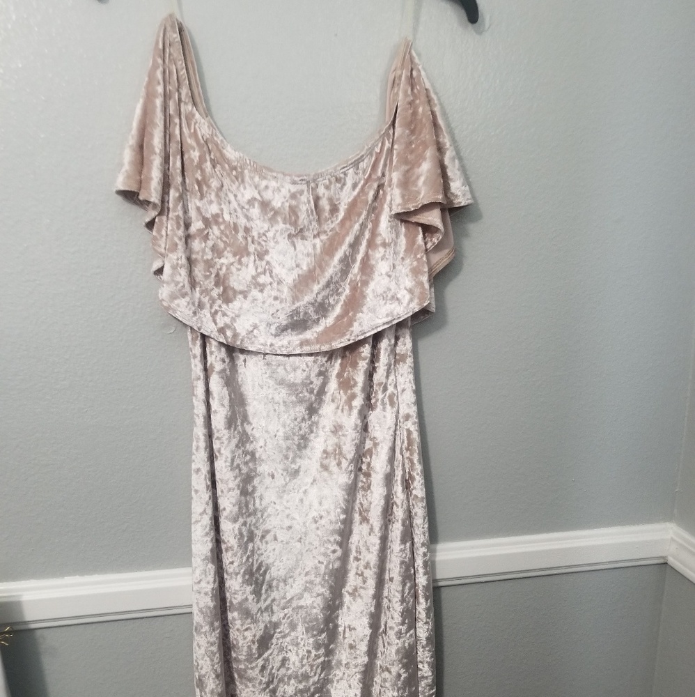 Off the shoulder dress